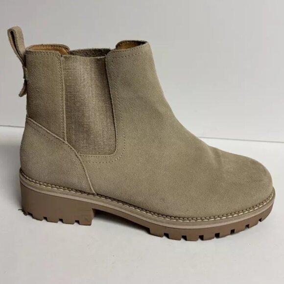 Crown Vintage Shoes - Crown Vintage Women’s Karina, Taupe Chelsea Boots, Size 11 W